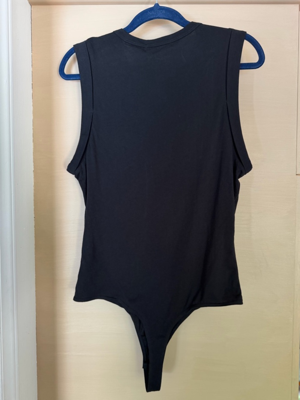 House of Harlow 1960 Black Bodysuit NWT Size S Sleeveless Cotton USA Made - Picture 10 of 13